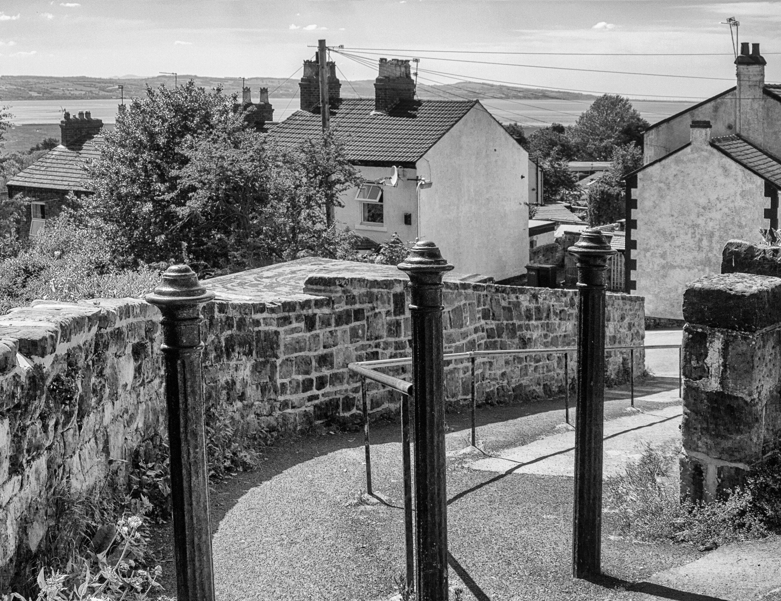 Heswall village